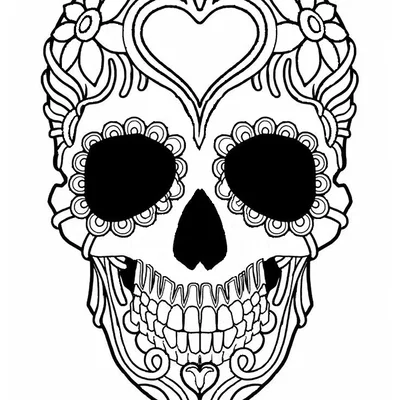 Day Of The Dead - Sugar Skull 21