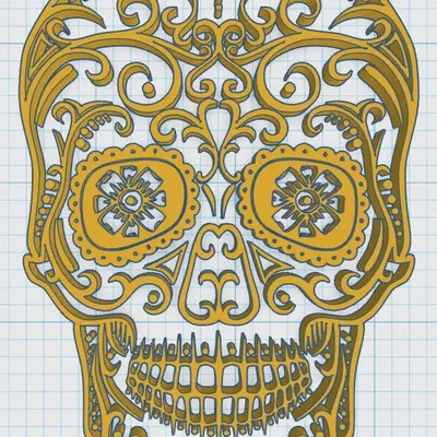 Day Of The Dead - Sugar Skull 22