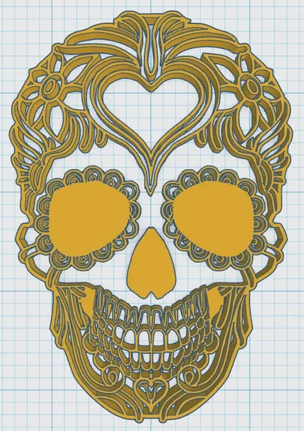 Day Of The Dead - Sugar Skull 21 - Image 3