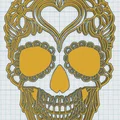 Day Of The Dead - Sugar Skull 21 - Thumbnail 3
