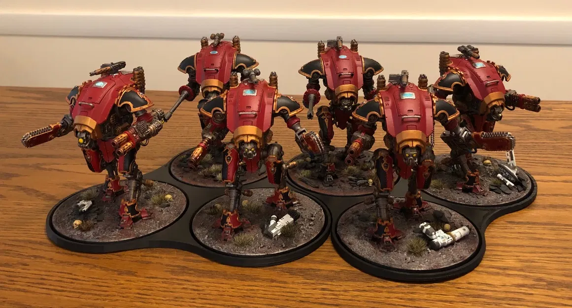 Đế Đội Hình x3 - Đường Kính 100mm - Warhammer / D&D - Image 6