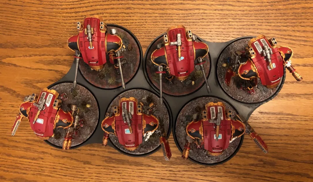 Đế Đội Hình x3 - Đường Kính 100mm - Warhammer / D&D - Image 8