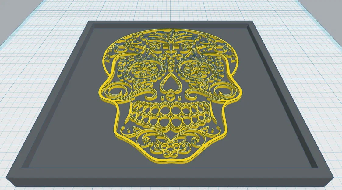 Day Of The Dead - Sugar Skull 23 - Image 1