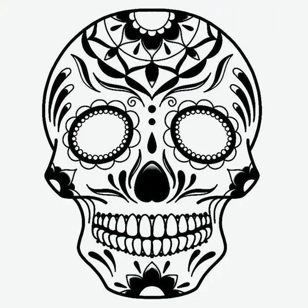 Day Of The Dead - Sugar Skull 24 - Image 2