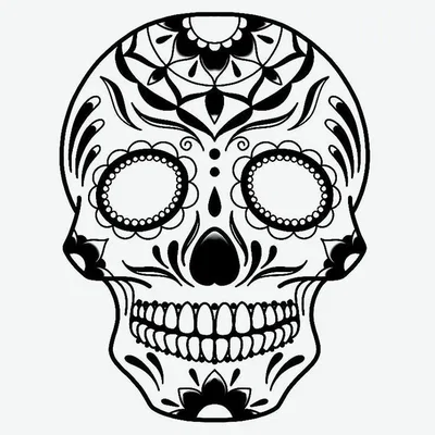 Day Of The Dead - Sugar Skull 24