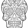 Day Of The Dead - Sugar Skull 23 - Thumbnail 2