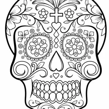 Day Of The Dead - Sugar Skull 23