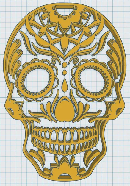 Day Of The Dead - Sugar Skull 24 - Image 3