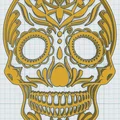 Day Of The Dead - Sugar Skull 24 - Thumbnail 3