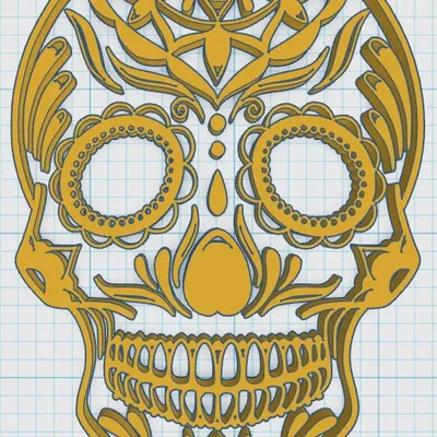 Day Of The Dead - Sugar Skull 24
