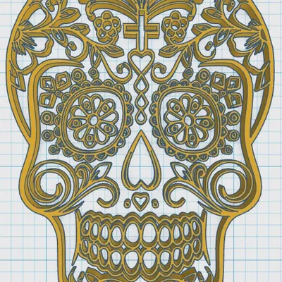 Day Of The Dead - Sugar Skull 23