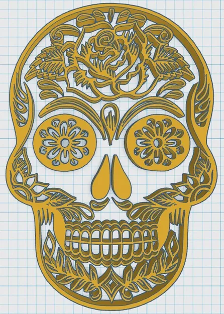 Day Of The Dead - Sugar Skull 19 - Image 3