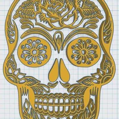 Day Of The Dead - Sugar Skull 19