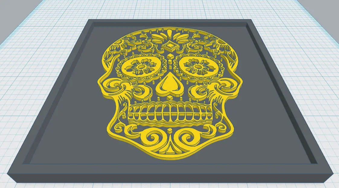 Day Of The Dead - Sugar Skull 17 - Image 1