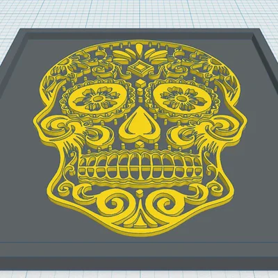 Day Of The Dead - Sugar Skull 17