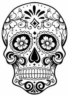 Day Of The Dead - Sugar Skull 17 - Image 2