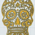 Day Of The Dead - Sugar Skull 17 - Thumbnail 3