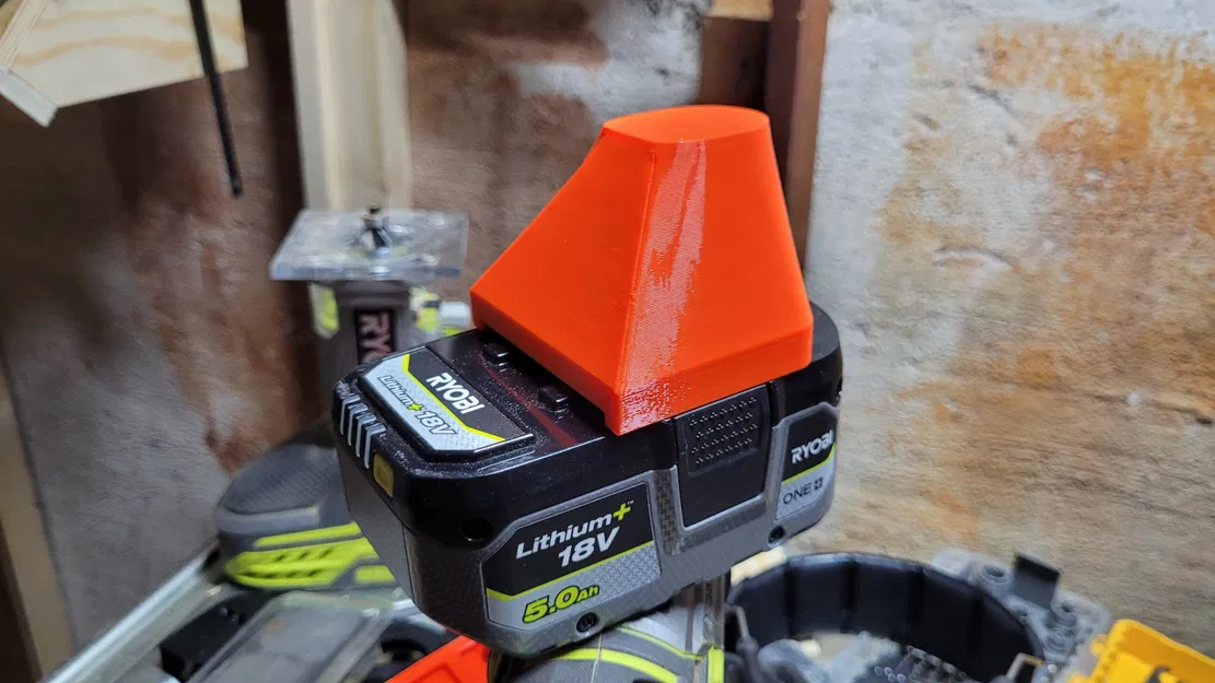 Ryobi battery protection cap - Image 1
