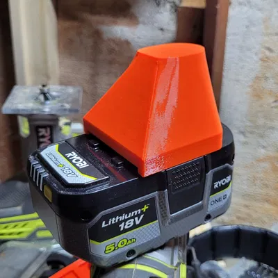 Ryobi battery protection cap