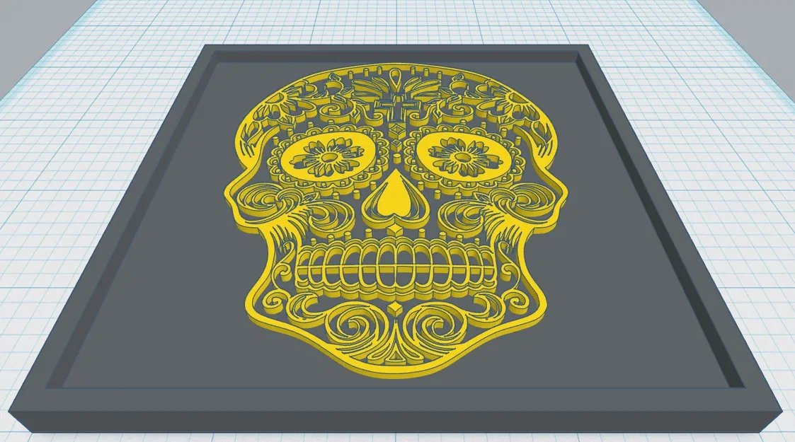 Day Of The Dead - Sugar Skull 16 - Image 1