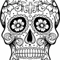 Day Of The Dead - Sugar Skull 16 - Thumbnail 2