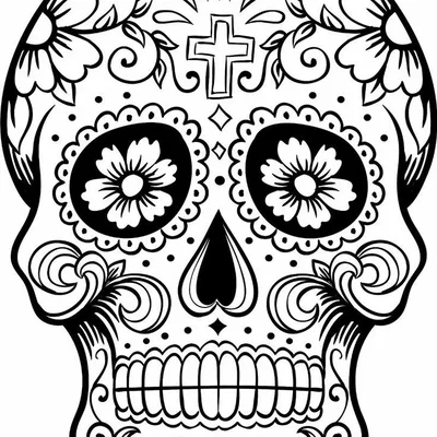 Day Of The Dead - Sugar Skull 16