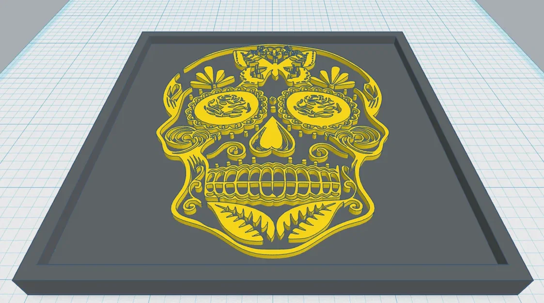 Day Of The Dead - Sugar Skull 15 - Image 1