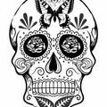 Day Of The Dead - Sugar Skull 15 - Thumbnail 2