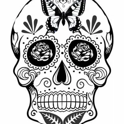 Day Of The Dead - Sugar Skull 15