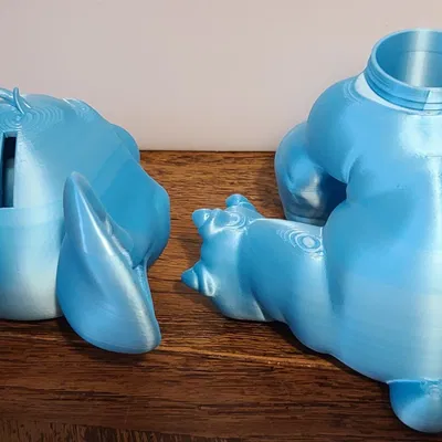 Heo đất Stitch có nắp vặn