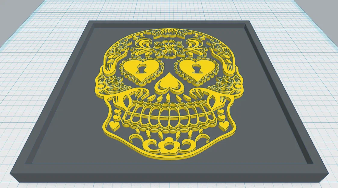 Day Of The Dead - Sugar Skull 13 - Image 1