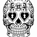 Day Of The Dead - Sugar Skull 13 - Thumbnail 2