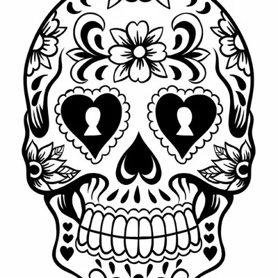 Day Of The Dead - Sugar Skull 13