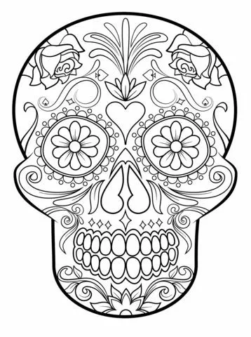 Day Of The Dead - Sugar Skull 12 - Image 2