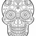Day Of The Dead - Sugar Skull 12 - Thumbnail 2