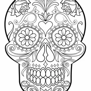 Day Of The Dead - Sugar Skull 12