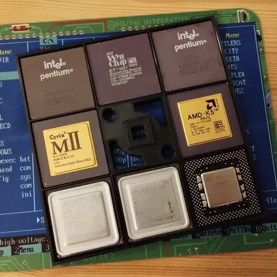 Khay/Đế CPU nhỏ & xếp chồng (486, Pentium, Socket 3, Socket 7)