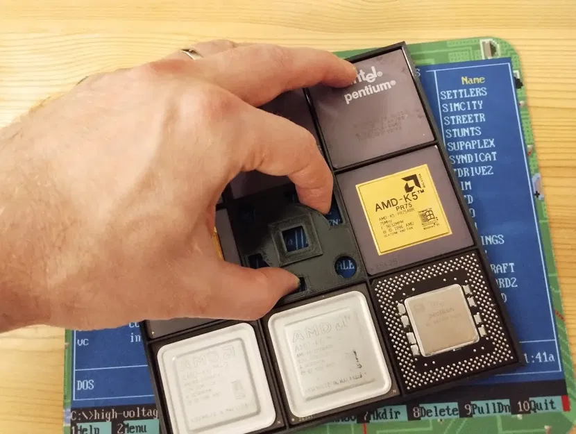 Khay/Đế CPU nhỏ & xếp chồng (486, Pentium, Socket 3, Socket 7) - Image 3