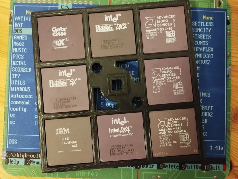 Khay/Đế CPU nhỏ & xếp chồng (486, Pentium, Socket 3, Socket 7) - Image 4