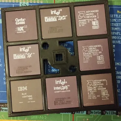 Khay/Đế CPU nhỏ & xếp chồng (486, Pentium, Socket 3, Socket 7)