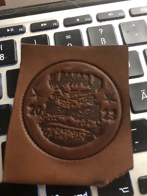 TMNT Raphael Hóa Frankenstein - Con Dấu Dập Nổi - Image 2