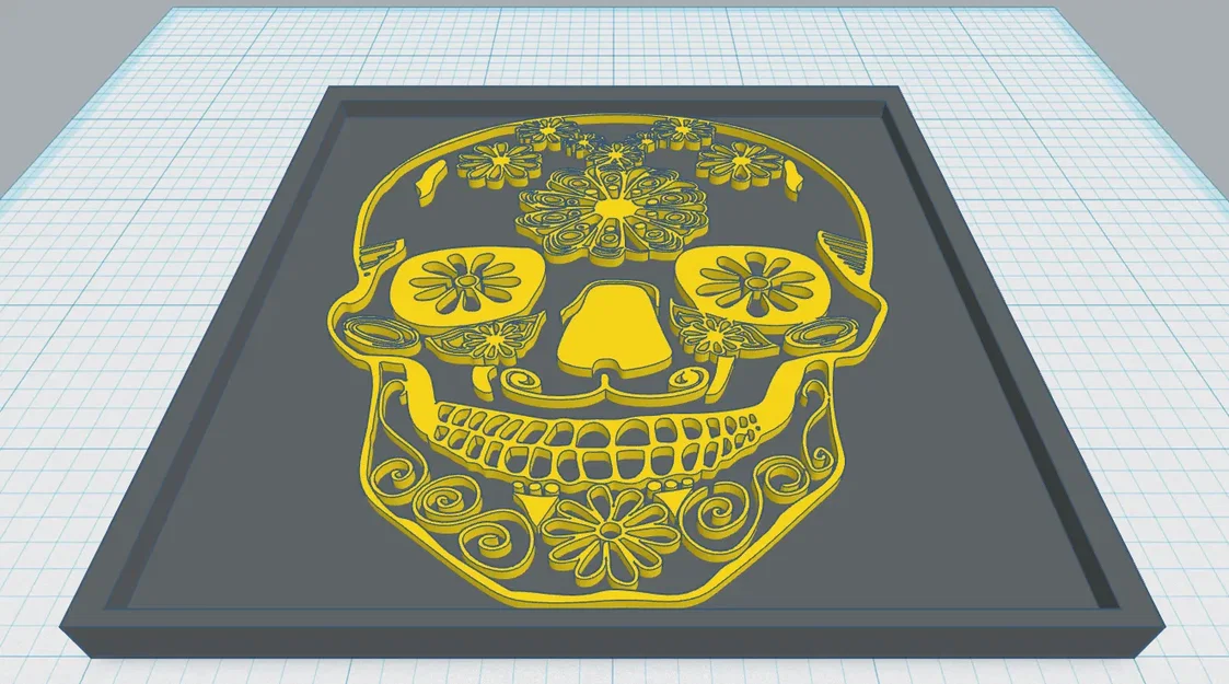Day Of The Dead - Sugar Skull 10 - Image 1