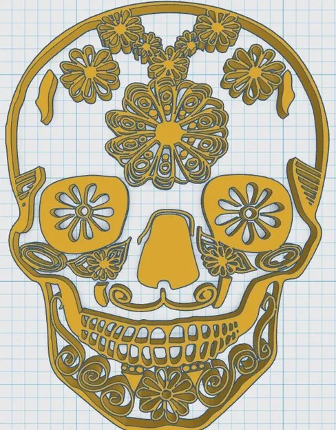Day Of The Dead - Sugar Skull 10 - Image 2