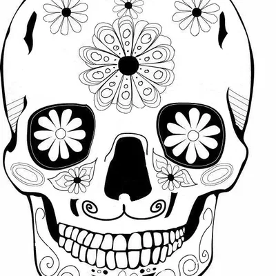 Day Of The Dead - Sugar Skull 10