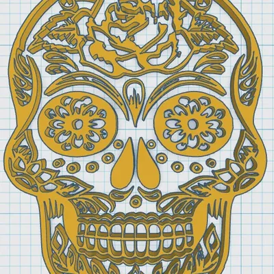 Day Of The Dead - Sugar Skull 9