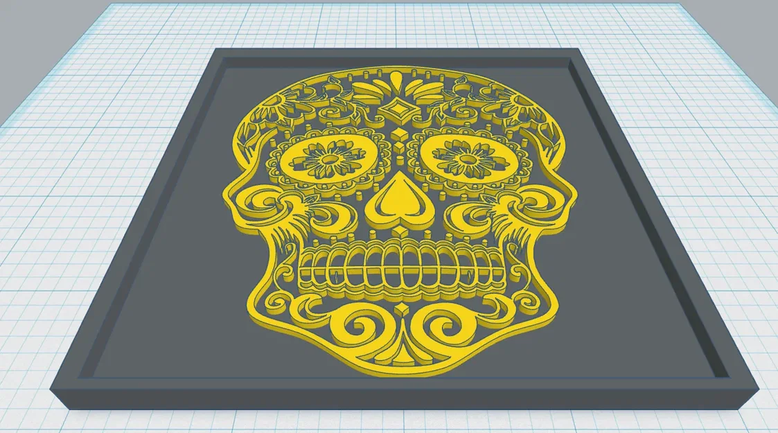 Day Of The Dead - Sugar Skull 8 - Image 1