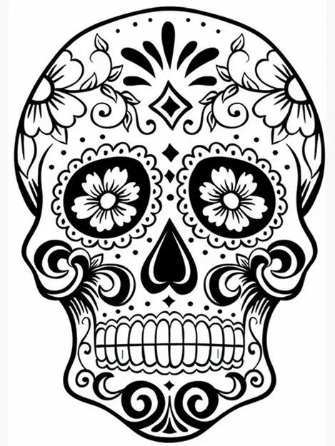 Day Of The Dead - Sugar Skull 8 - Image 2