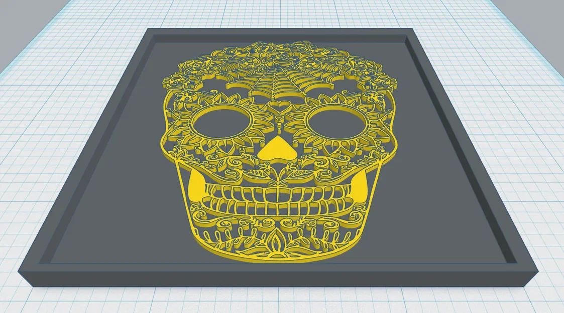Day Of The Dead - Sugar Skull 7 - Image 1