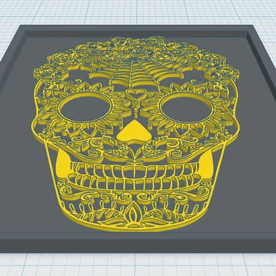 Day Of The Dead - Sugar Skull 7