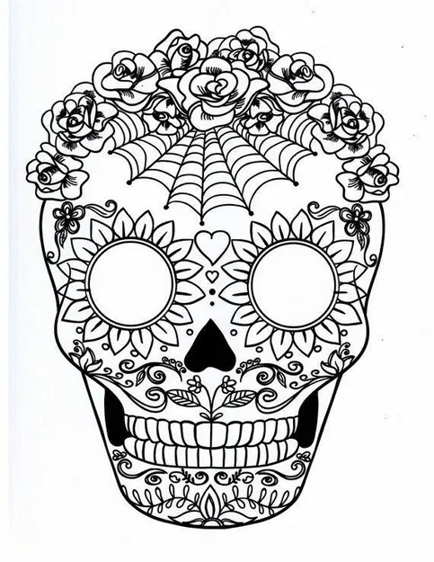 Day Of The Dead - Sugar Skull 7 - Image 2